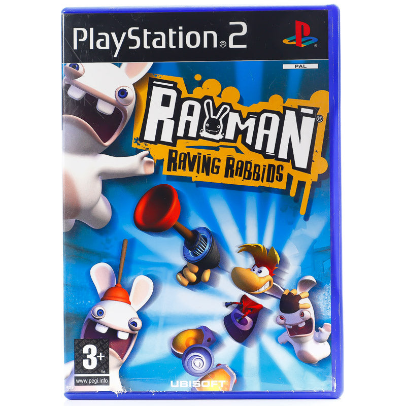 Rayman: Raving Rabbids - PS2 spill - Retrospillkongen
