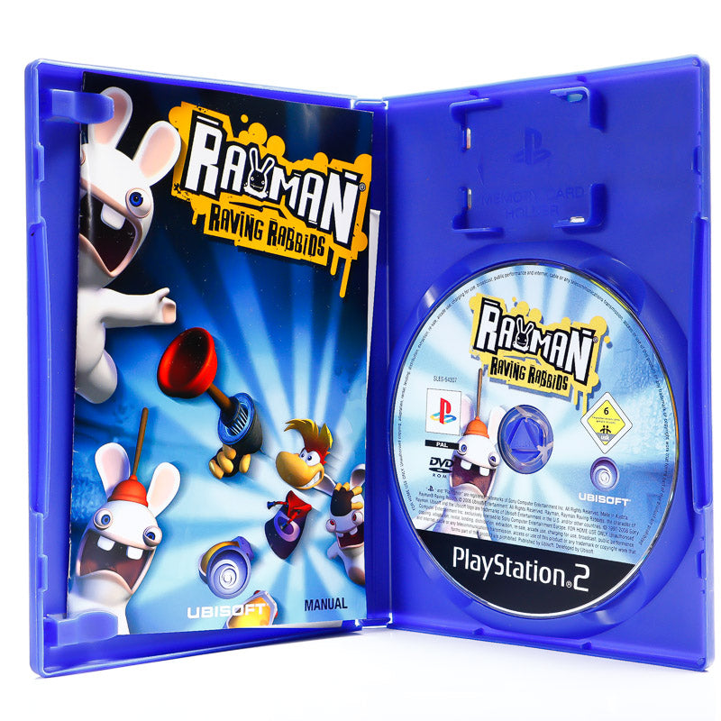 Rayman: Raving Rabbids - PS2 spill - Retrospillkongen