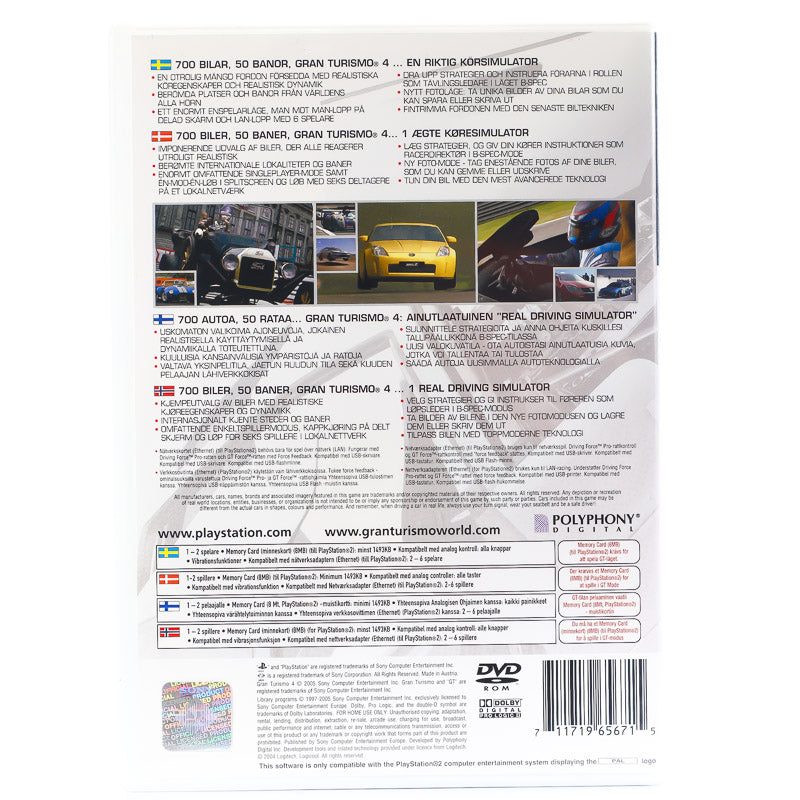Gran Turismo PS2 spill Retrospillkongen