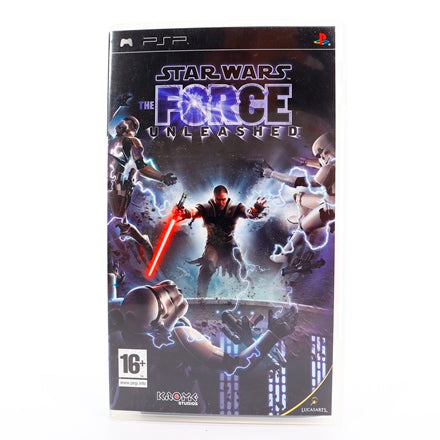 Star Wars the Force Unleashed - PSP spill - Retrospillkongen