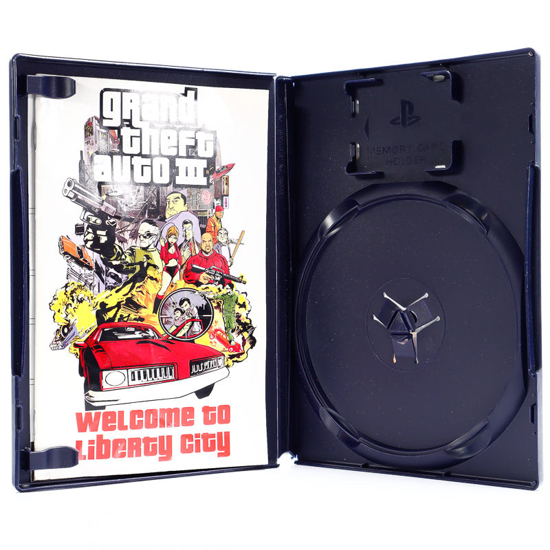 Grand Theft Auto III - PS2 spill (Kun Cover) - Retrospillkongen