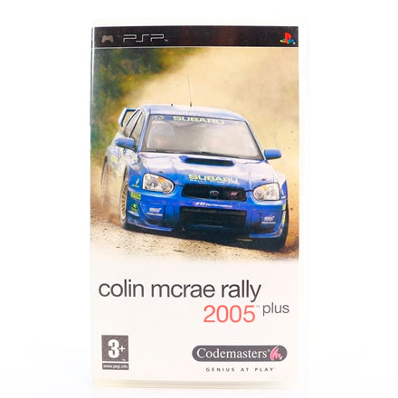 Colin Mcrae Rally 2005 plus - PSP spill - Retrospillkongen
