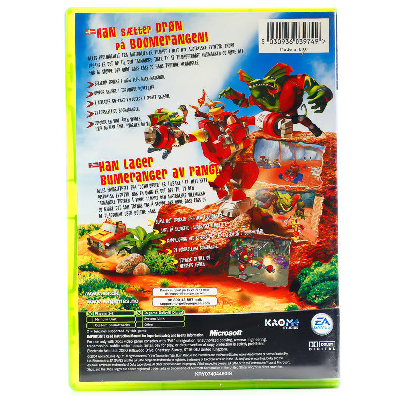 Ty the Tasmanian Tiger 2: Bush Rescue - Original Xbox-spill - Retrospillkongen