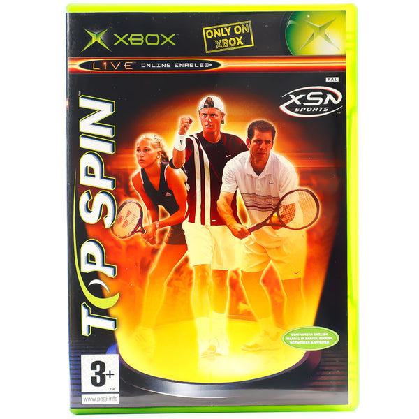 Top Spin - Original Xbox-spill - Retrospillkongen