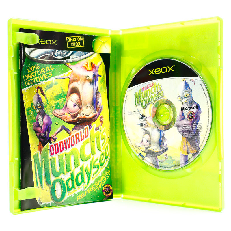 Oddworld: Munch's Oddysee - Original Xbox-spill - Retrospillkongen