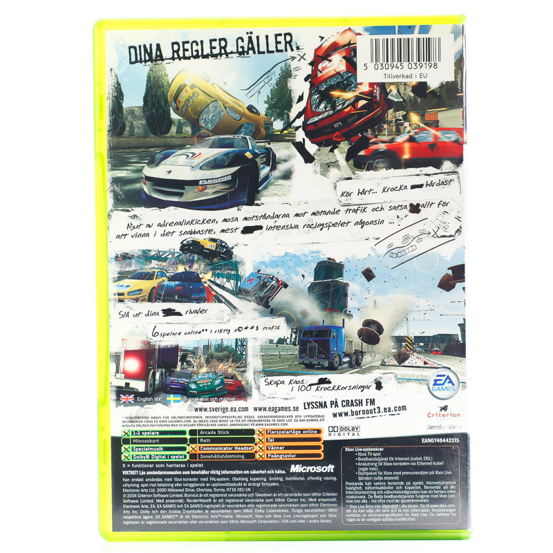 Burnout 3: Takedown - Original Xbox-spill - Retrospillkongen