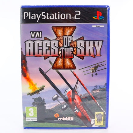Forseglet WWI Aces of The Sky - PS2 spill - Retrospillkongen