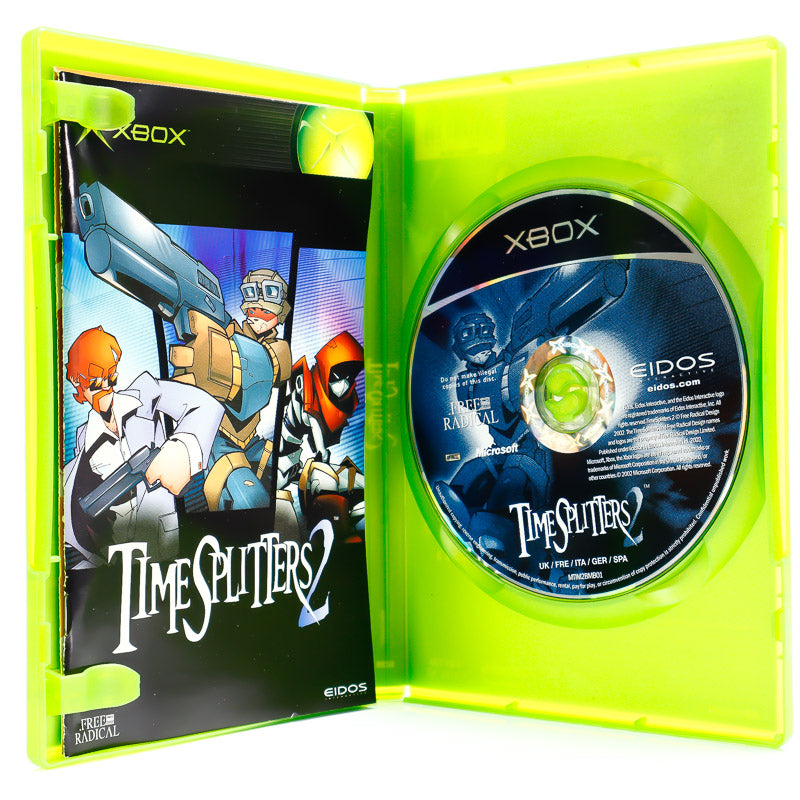 TimeSplitters 2 - Microsoft Xbox spill - Retrospillkongen