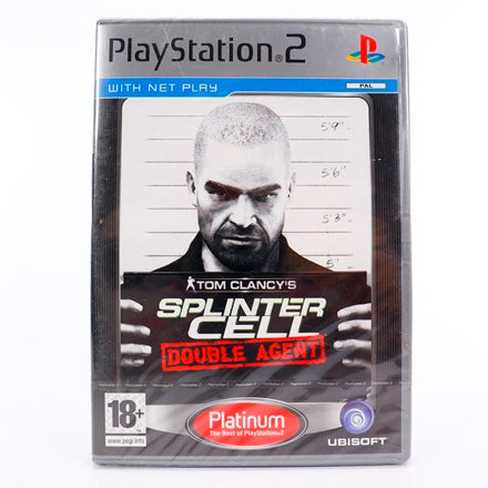 Forseglet Splinter Cell Double Agent Platinum - PS2 spill - Retrospillkongen
