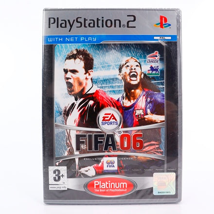 Forseglet FIFA 06 Platinum - PS2 spill - Retrospillkongen