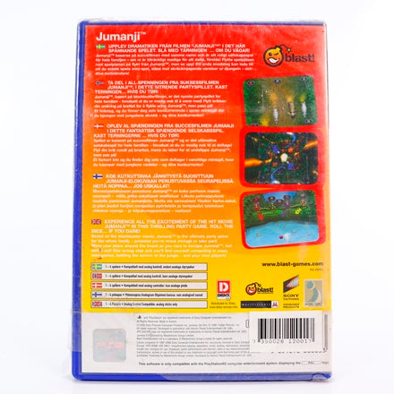 Forseglet Jumanji - PS2 spill - Retrospillkongen