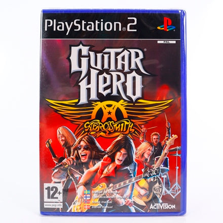 Forseglet Guitar Hero Aerosmith - PS2 spill - Retrospillkongen
