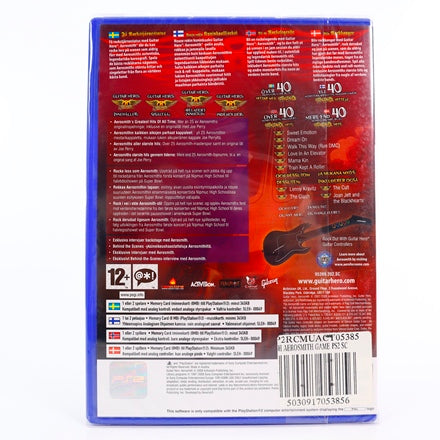 Forseglet Guitar Hero Aerosmith - PS2 spill - Retrospillkongen