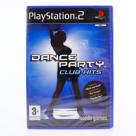 Forseglet Dance Party Club Hits - PS2 spill - Retrospillkongen