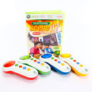 Scene it? + 4stk Kontrollere og Receiver - Xbox 360 spill - Retrospillkongen