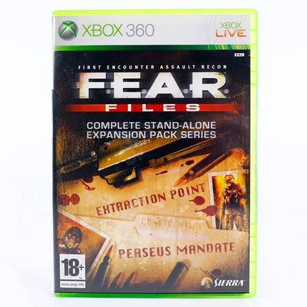 Fear Files - Xbox 360 spill - Retrospillkongen