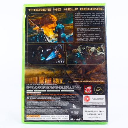 Ny Forseglet Dead Space Promotional Copy - Xbox 360 spill - Retrospillkongen