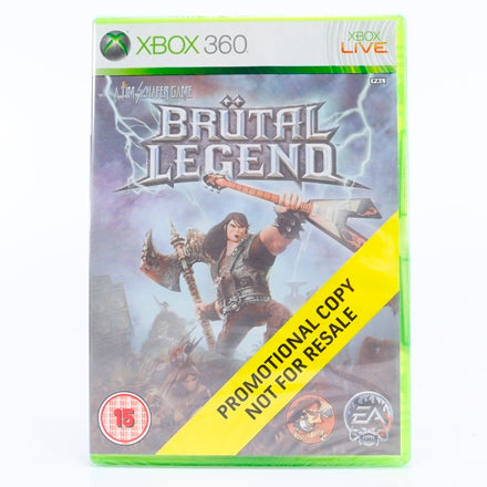 Ny Forseglet Brutal Legend Promotional Copy - Xbox 360 spill - Retrospillkongen