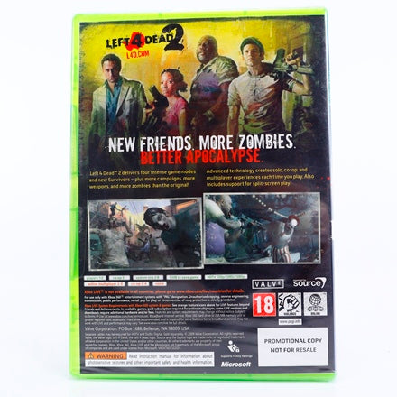 Ny Forseglet Leaf 4 Dead 2 Promotional Copy - Xbox 360 spill - Retrospillkongen