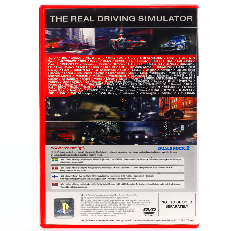 Gran Turismo 3: A-spec - PS2 spill - Retrospillkongen