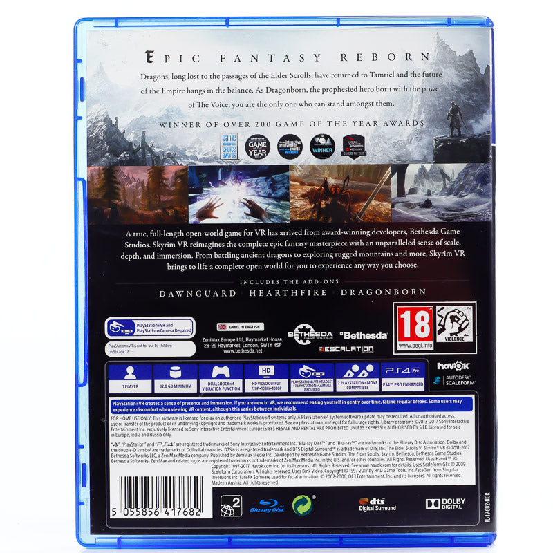 The Elder Scrolls V: Skyrim VR - PS4 VR spill - Retrospillkongen