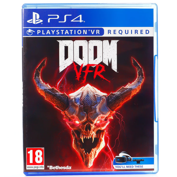 Doom: VFR PS4 VR spill Retrospillkongen