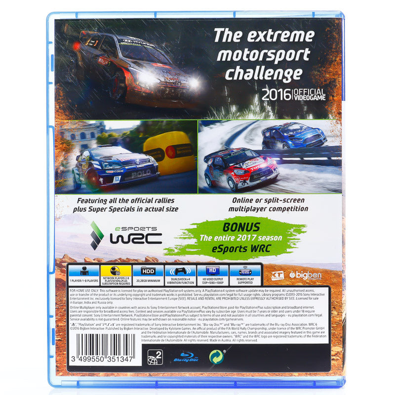 WRC 6 - PS4 spill - Retrospillkongen