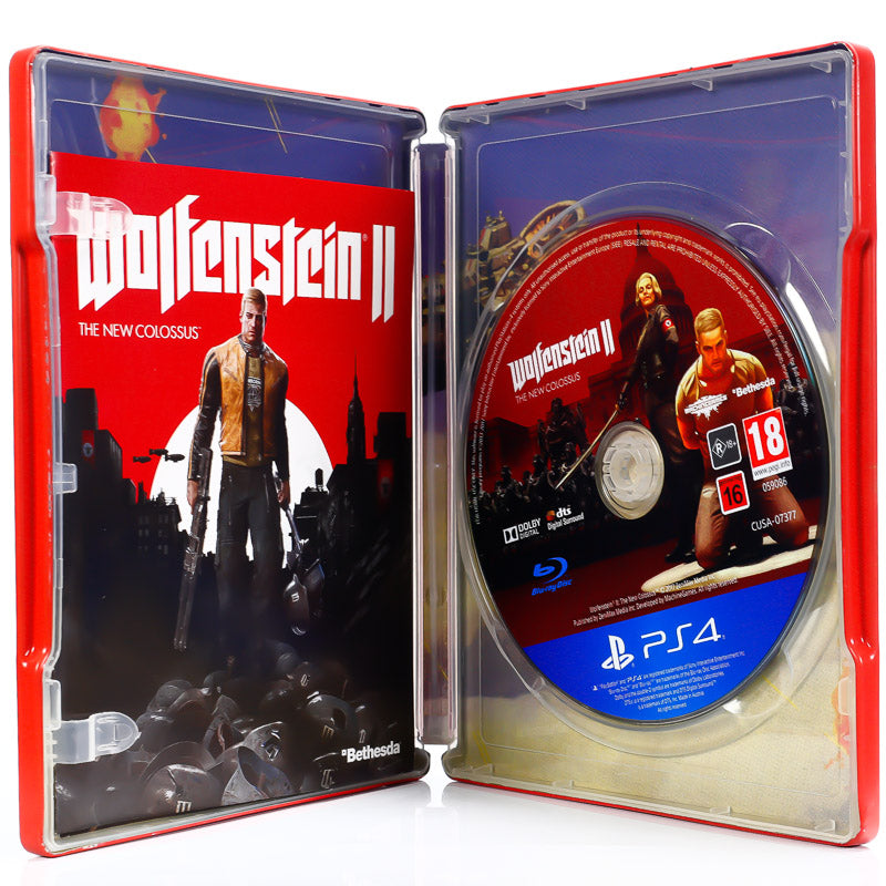 Wolfenstein II: The New Colossus | SteelBook  - PS4 spill - Retrospillkongen