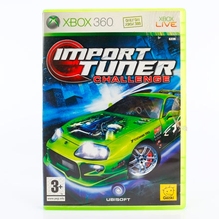 Import Tuner Challenge - Xbox 360 spill - Retrospillkongen