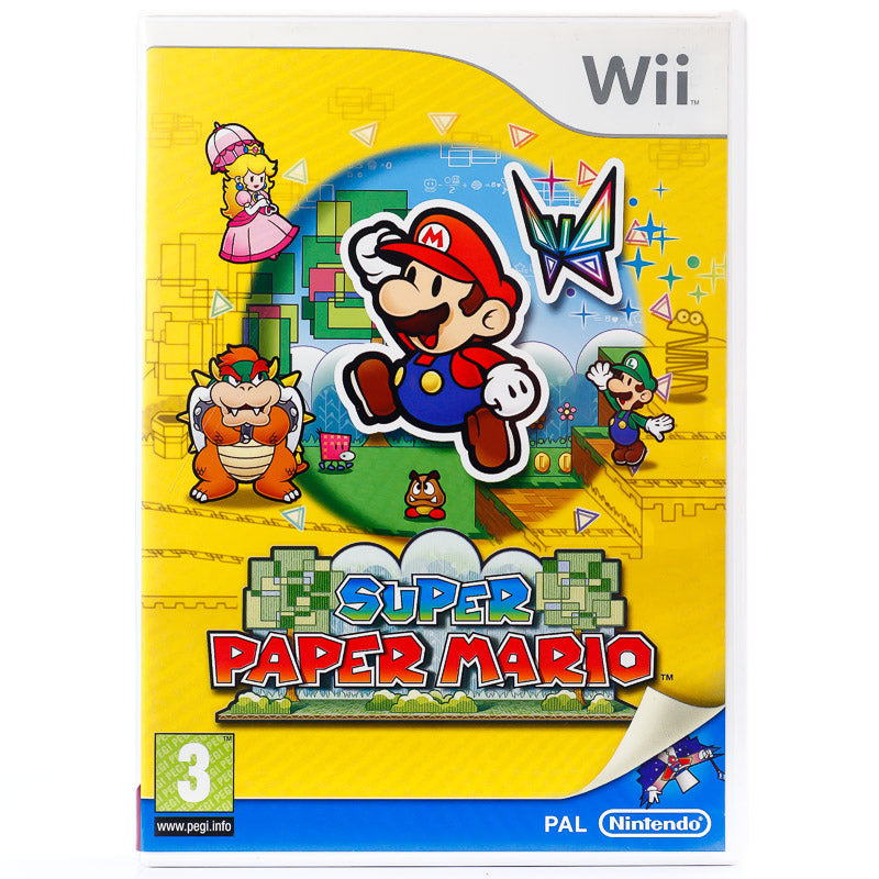 Super Paper Mario - Wii spill - Retrospillkongen