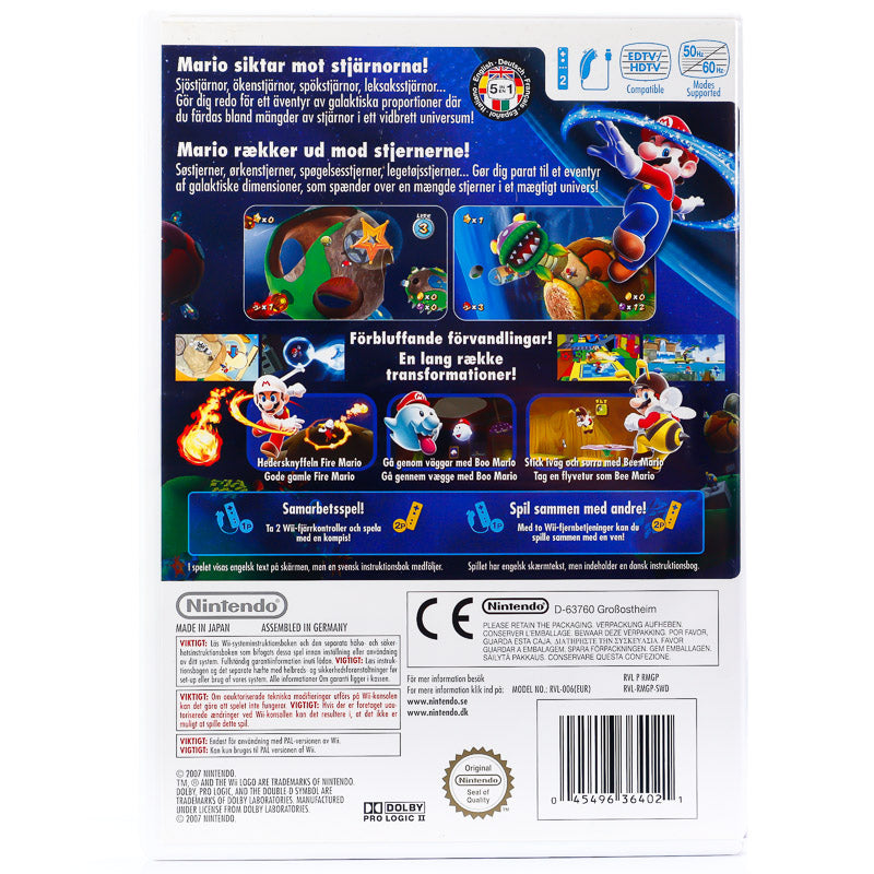 Super Mario Galaxy - Wii spill - Retrospillkongen