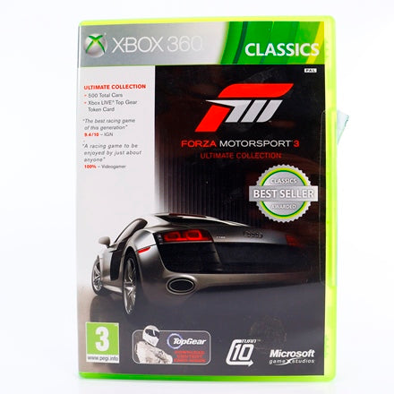 Forza Motorsport 3 Ultimate Collection Classics - Xbox 360 spill - Retrospillkongen