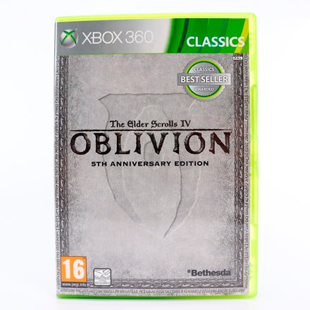 The Elder Scrolls IV Oblivion 5th Anniversary Edition Classics - Xbox 360 spill - Retrospillkongen
