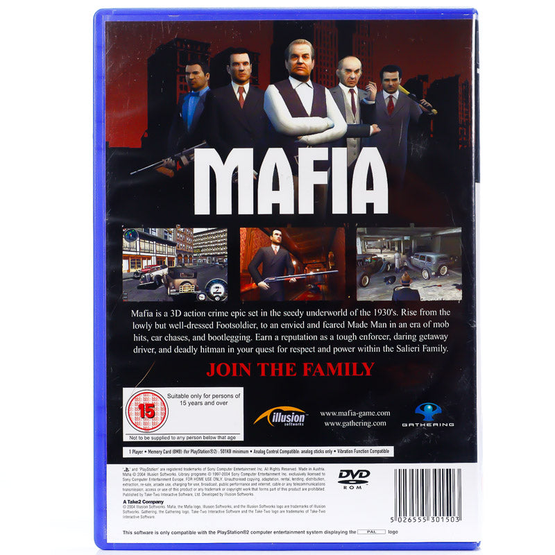 Mafia - PS2 spill - Retrospillkongen