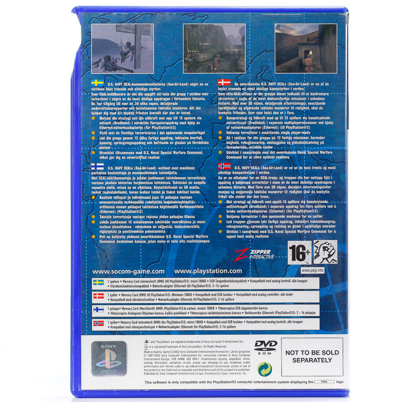 SOCOM: U.S. Navy SEALs - PS2 spill - Retrospillkongen