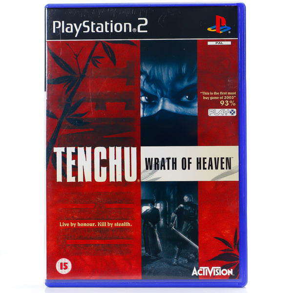Tenchu: Wrath of Heaven - PS2 spill (Kun Cover) - Retrospillkongen