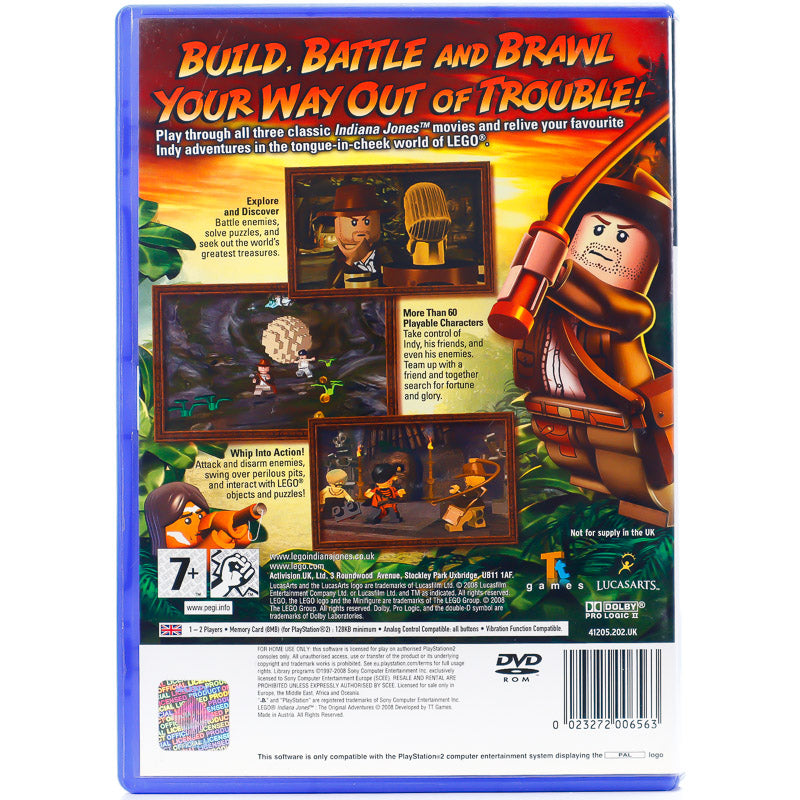 Indiana Jones: The Original Adventure - PS2 spill - Retrospillkongen