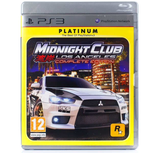 Midnight Club Los Angeles Complete Edition - PS3 spill - Retrospillkongen