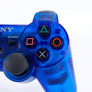 Sony Sixaxas Dual Shock 3 Playstation 3 Kontroll Clear Blue Transparent - PS3 Tilbehør - Retrospillkongen