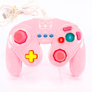 Nintendo Wii/Wii U Princess Peach Kablet fight pad kontroll - Wii / Wii U tilbehør - Retrospillkongen