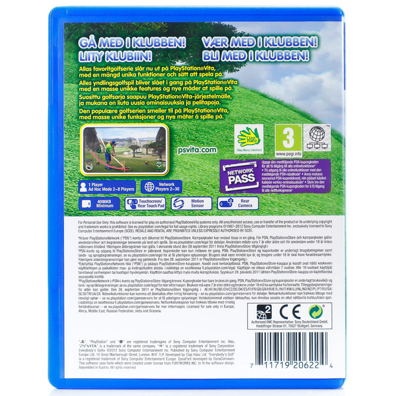 Everybody's Golf - PSV spill - Retrospillkongen