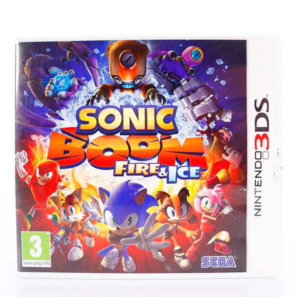 Sonic Boom Fire & Ice - Nintendo 3DS spill - Retrospillkongen