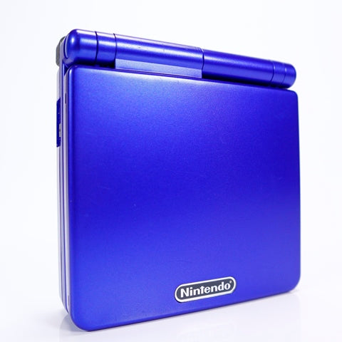 Gameboy Advance SP Cobalt Blå AGS-001 M/strømforsyning - Konsoll - Retrospillkongen