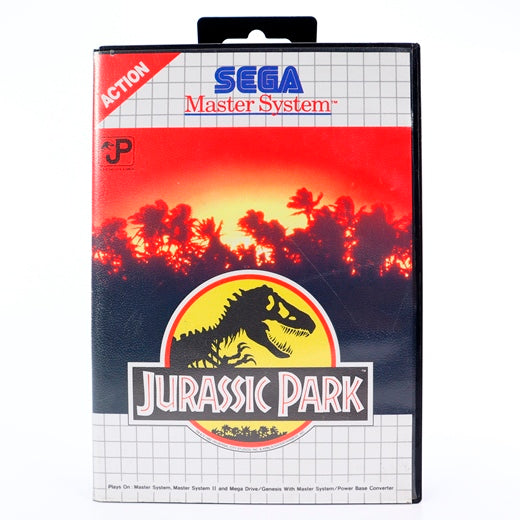 Jurassic Park - Sega Master System spill - Retrospillkongen