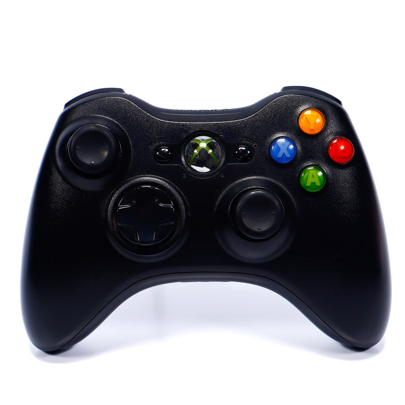 Original Trådløs Svart Kontroller for Xbox 360 - Retrospillkongen