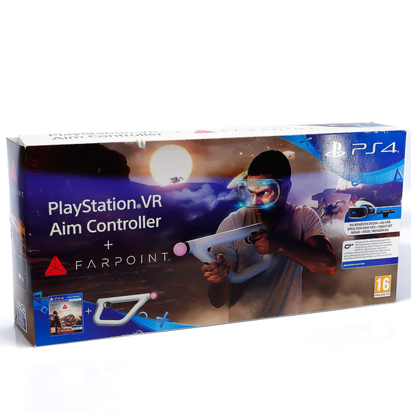 PlayStation VR Aim Controller + Farpoint Bundle - Retrospillkongen