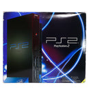 Original Playstation 2 Sort Konsoll pakke | Komplett i Eske - Retrospillkongen