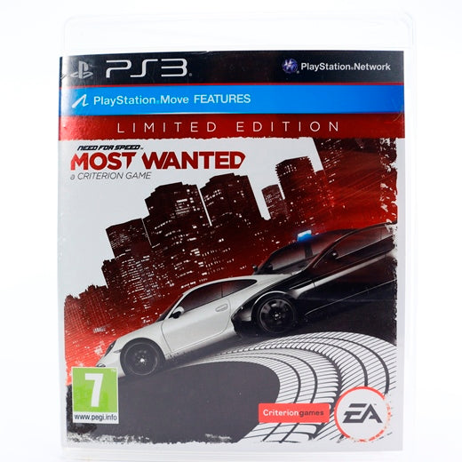 Need for Speed Most Wanted Limited Edition - PS3 spill - Retrospillkongen