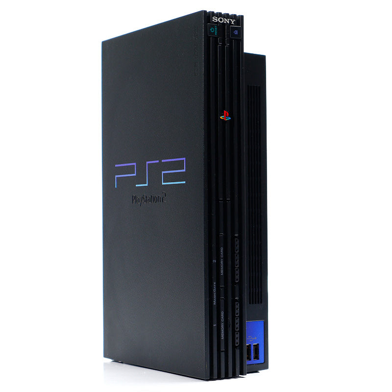 Sony Playstation 2 Svart Konsoll Pakke (PS2) - Retrospillkongen