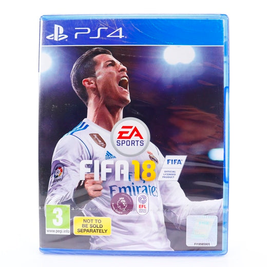 FIFA 18 - Forseglet / Sealed - PS4 spill - Retrospillkongen